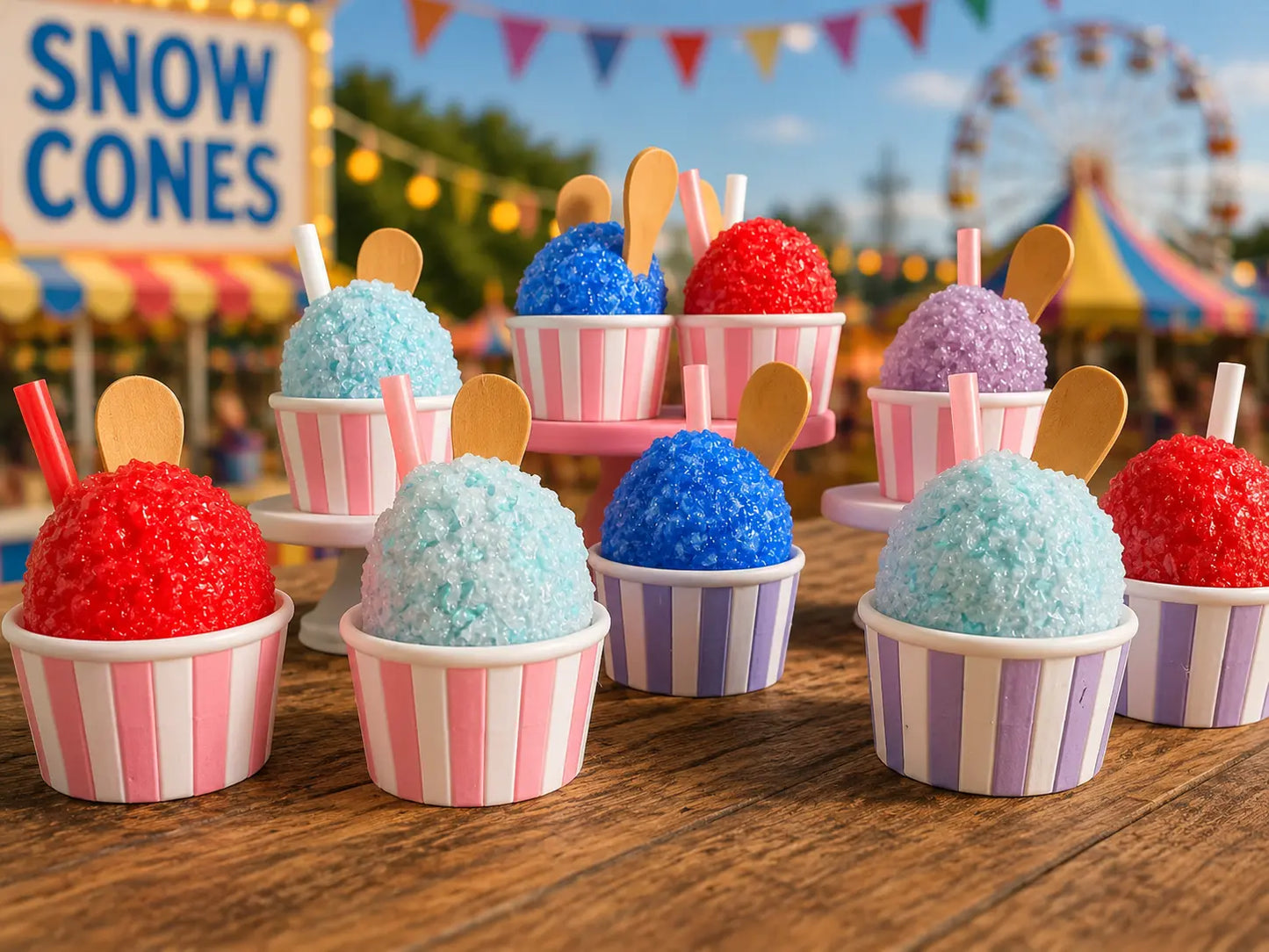 3D Printed Sno Cones (Mochi Makes) Pink Poodle Designz