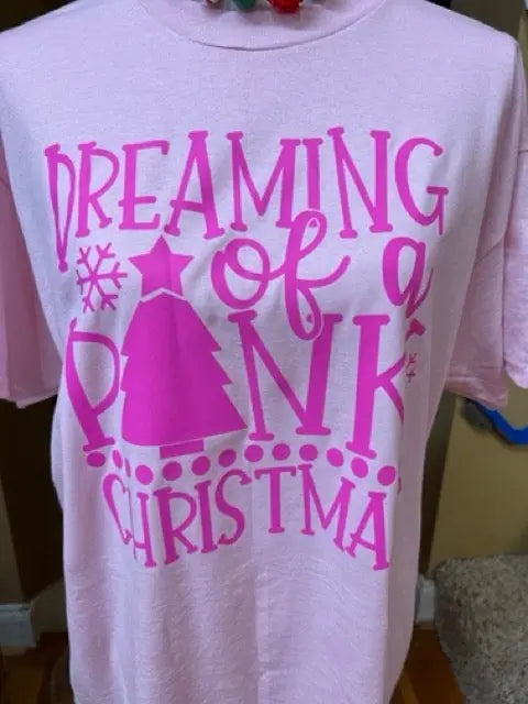 Adult Christmas Ready To Ship Pink Poodle Designz