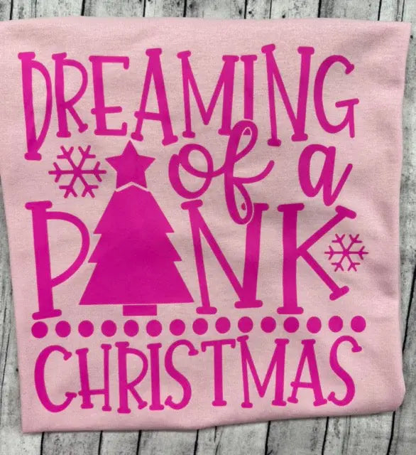 Adult Christmas Ready To Ship Pink Poodle Designz