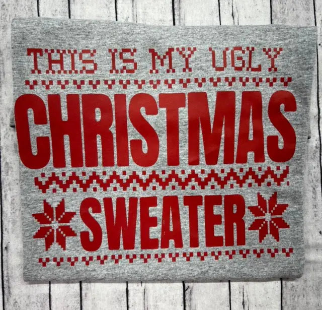 Adult Christmas Ready To Ship Pink Poodle Designz