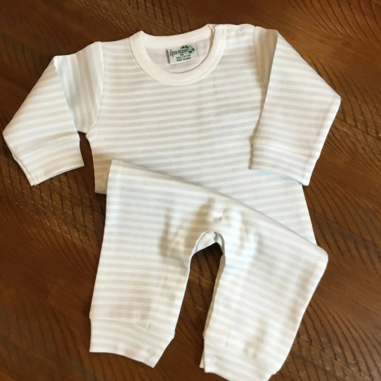 Baby Boy Long Sleeve Romper Little Blanks
