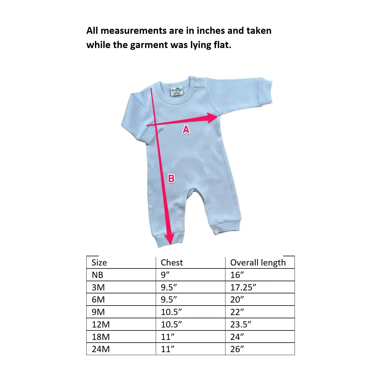 Baby Boy Long Sleeve Romper Little Blanks