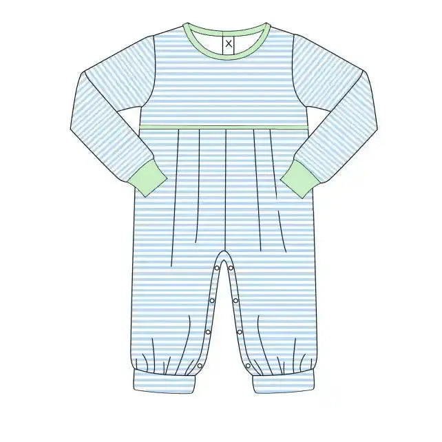 Boys Winter Stripes Collection Pants Set & Romper Pink Poodle Designz
