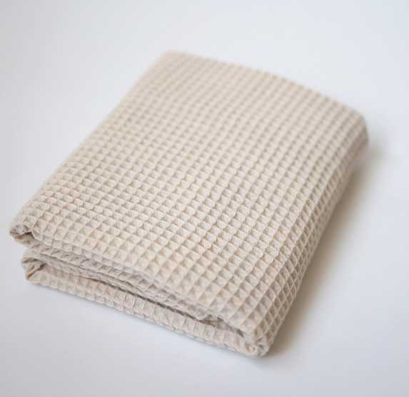 Copy of Organic Knit Gauze Pom Pom Baby Swaddle Blanket Pink Poodle Designz