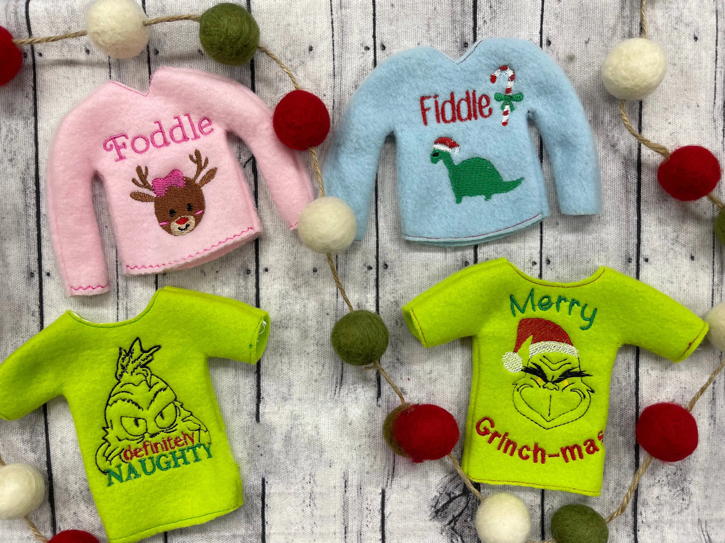 Elf Clothing Pink Poodle Designz