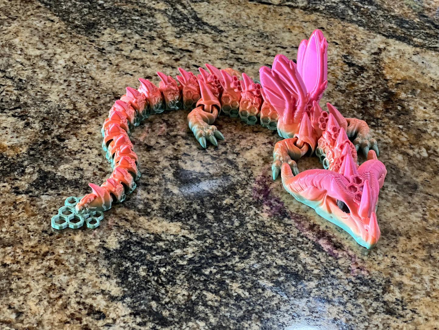Exotic Flexi Dragons Pink Poodle Designz