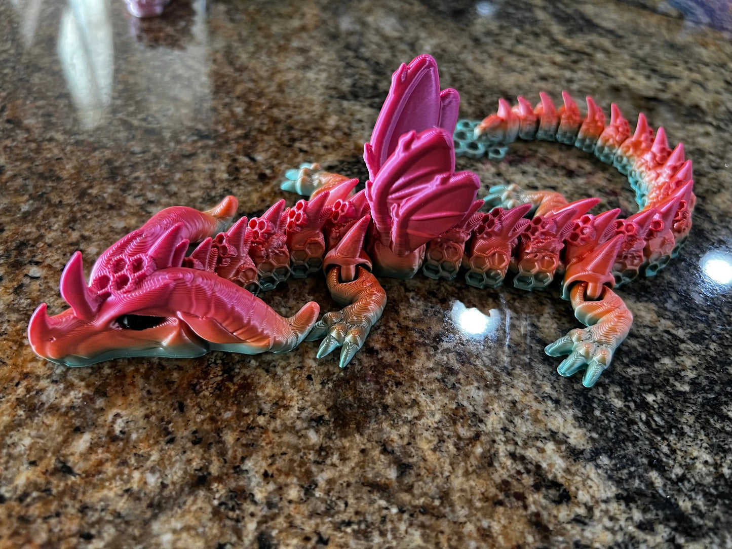 Exotic Flexi Dragons Pink Poodle Designz