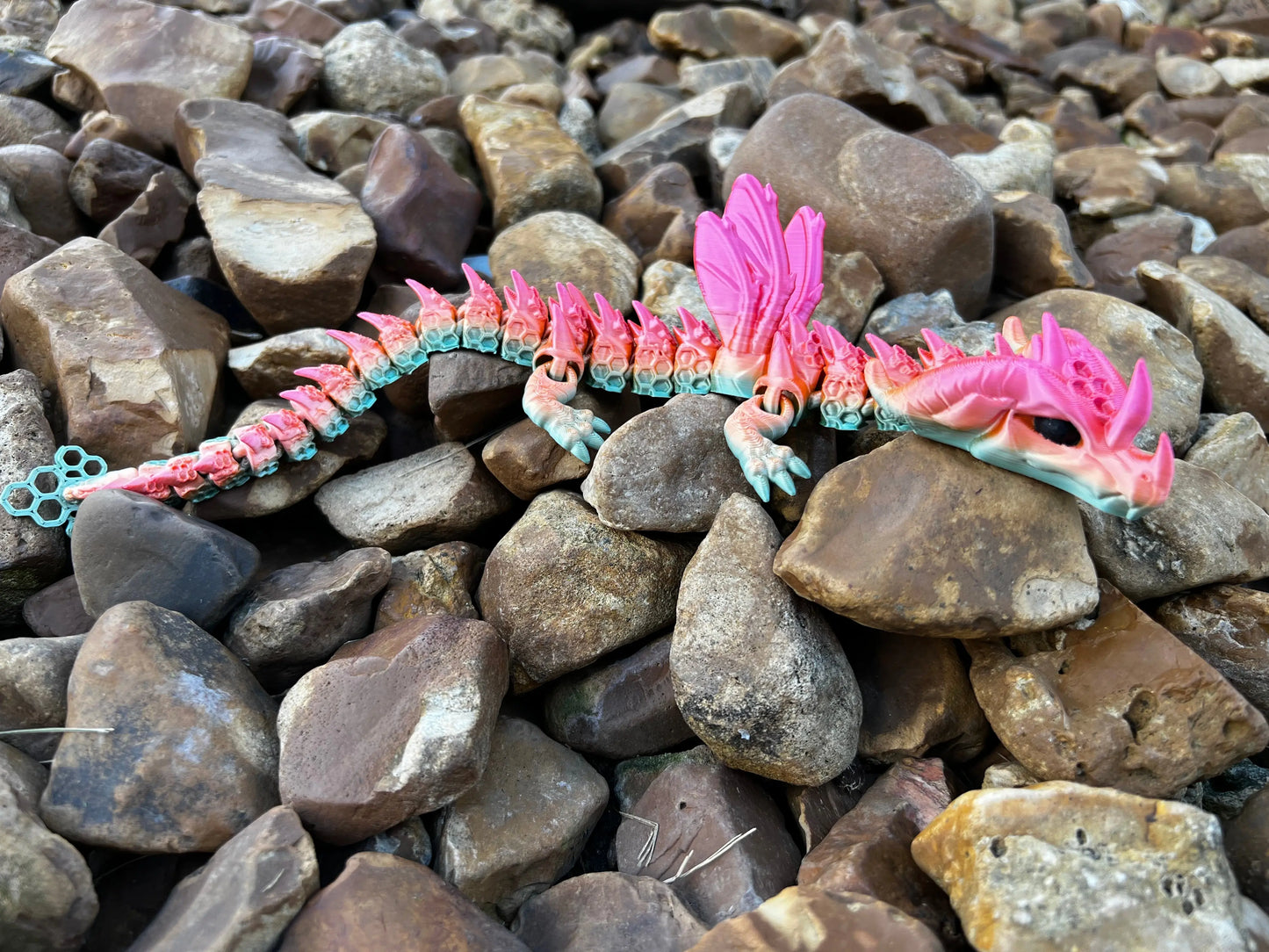 Exotic Flexi Dragons Pink Poodle Designz