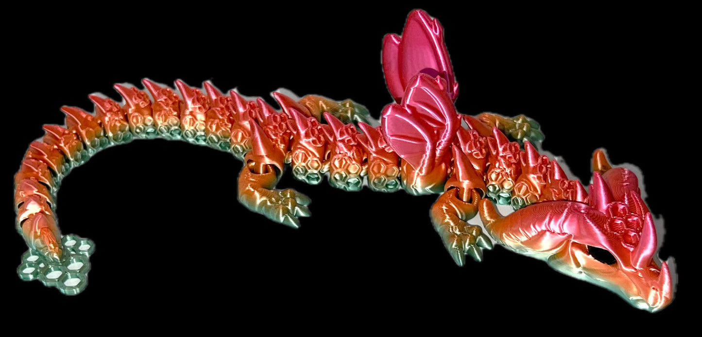 Exotic Flexi Dragons Pink Poodle Designz