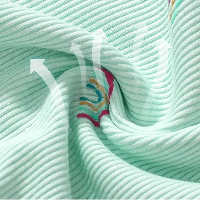 Girls Long Sleeve Soft Cotton Twirl Dress Pink Poodle Designz