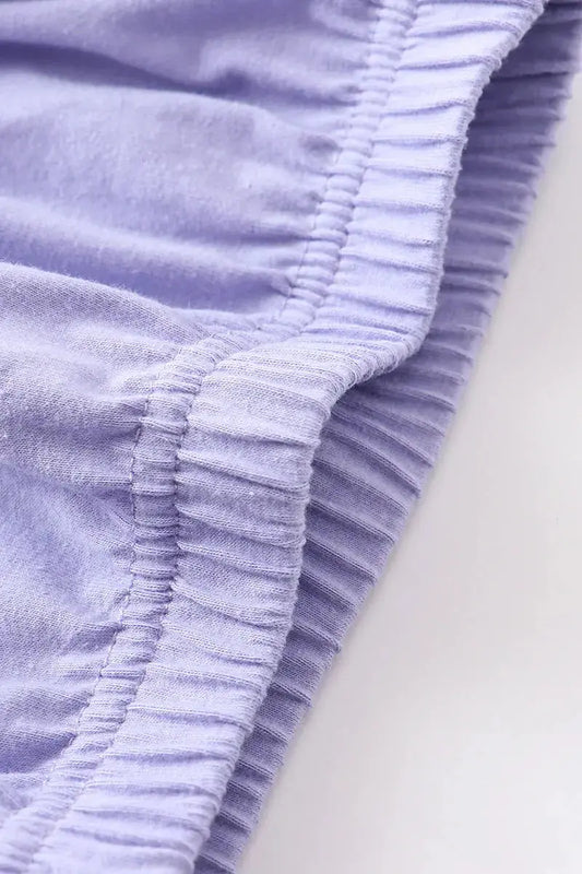 Monogrammed Plaid Daisy Pom Pom 3pc Set Honeydew