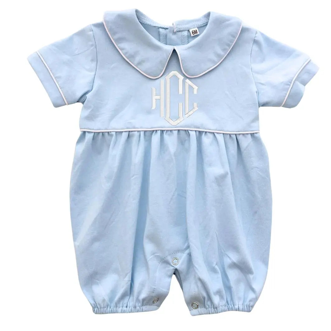 Infant Boys Peter Pan Romper Pink Poodle Designz