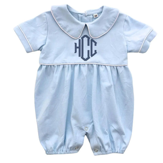 Infant Boys Peter Pan Romper Pink Poodle Designz