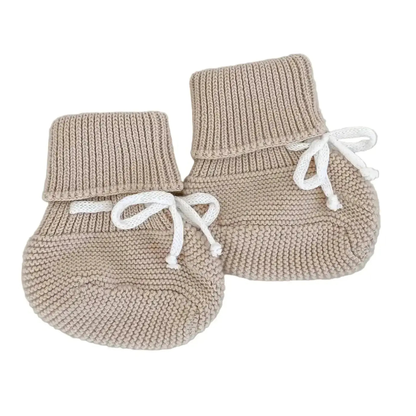 Infant Woven Booties Pink Poodle Designz