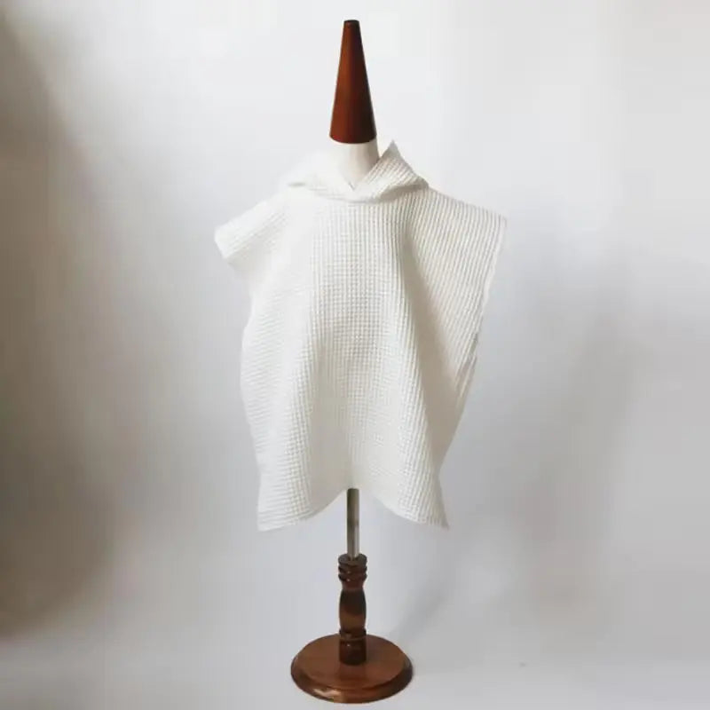 Kids Waffle Beach Poncho Pink Poodle Designz