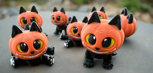 PPD Halloween Flexi Fidget Toys Pink Poodle Designz