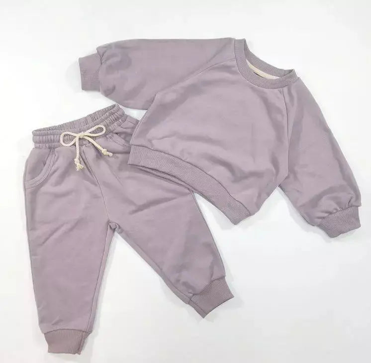 PREORDER- French Terry Sweatsuit Joggers 2PC Set ***** DUE 7/10/23***** Pink Poodle Designz