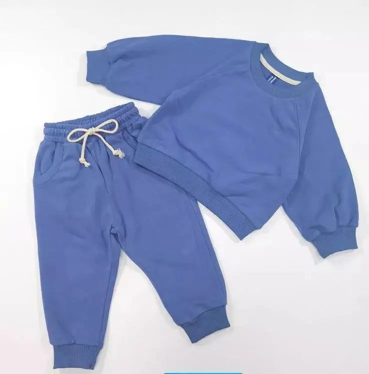 PREORDER- French Terry Sweatsuit Joggers 2PC Set ***** DUE 7/10/23***** Pink Poodle Designz
