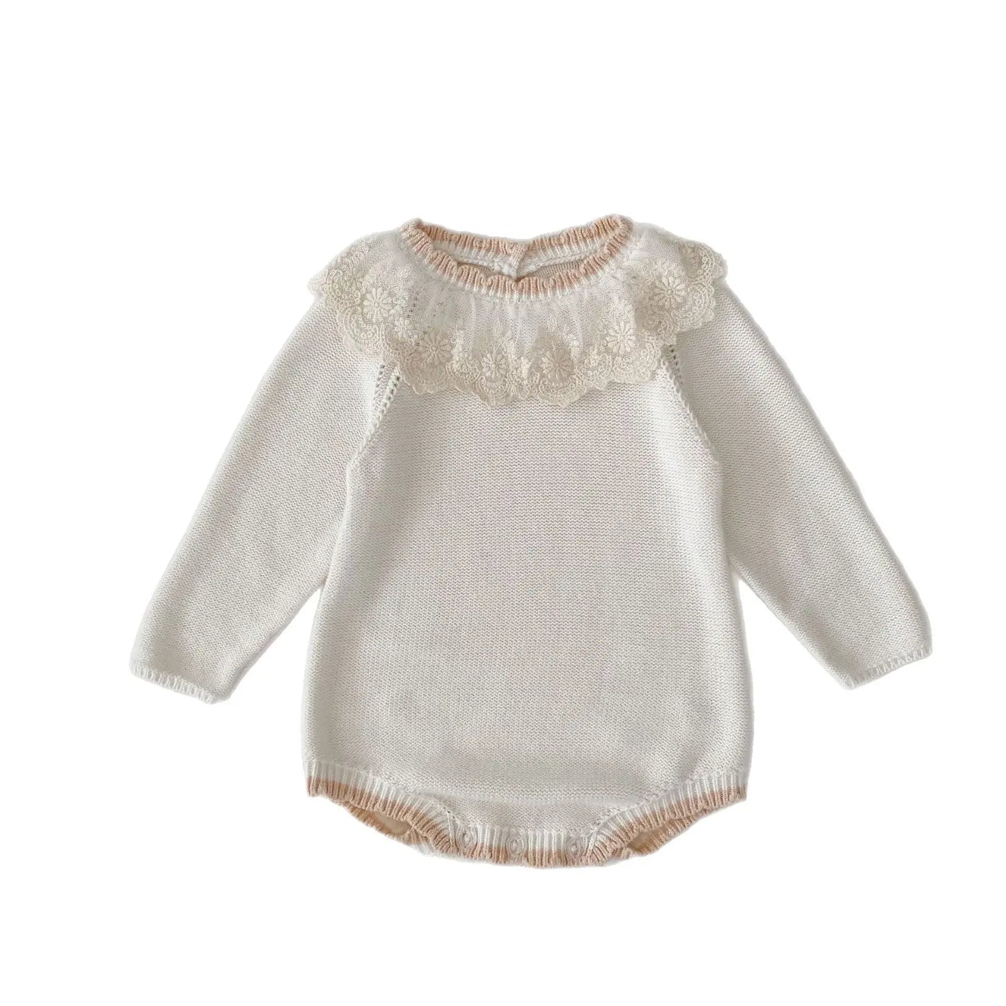 PREORDER Boutique Style Sweater Bubble Rompers Pink Poodle Designz