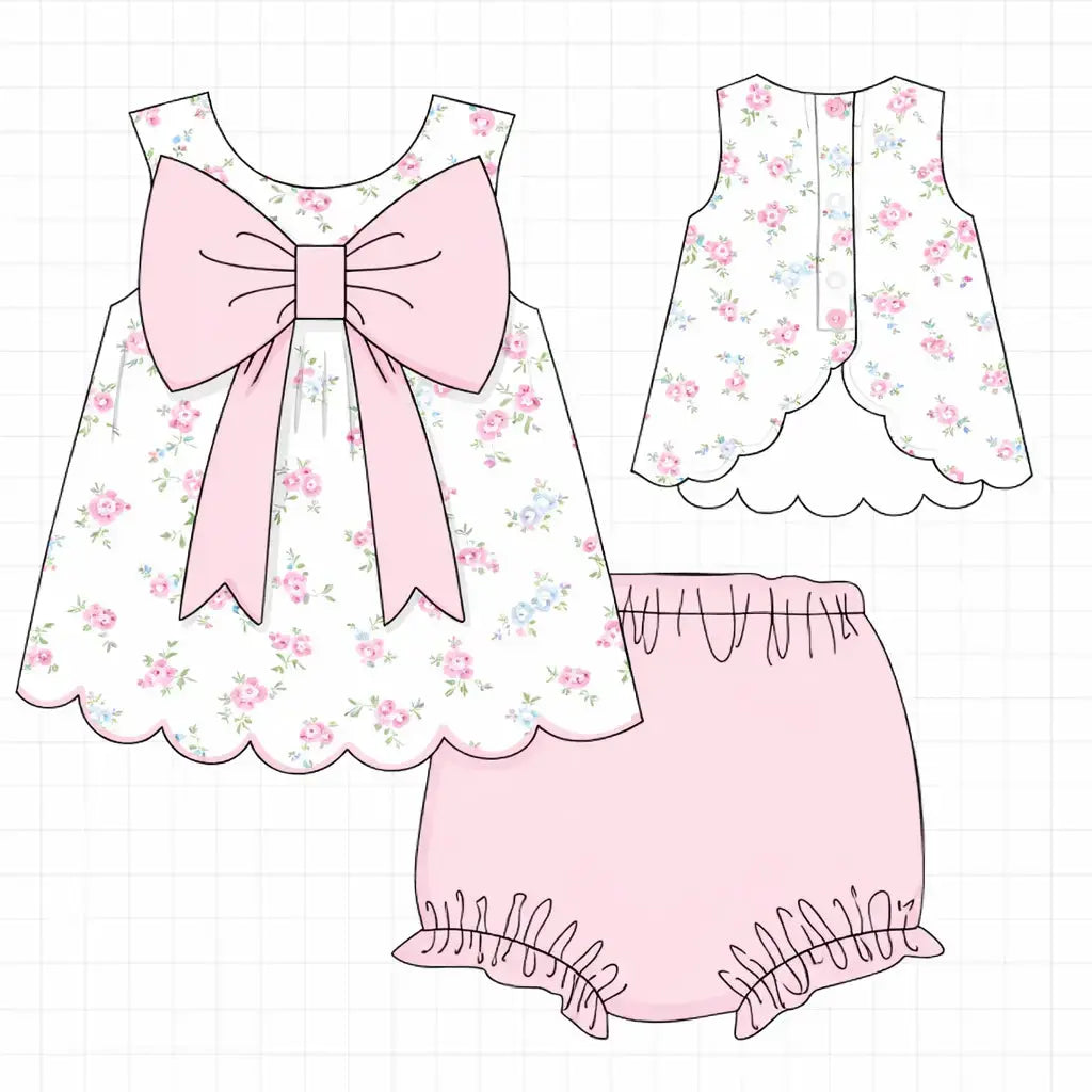 Petite Petals Collection Pink Poodle Designz