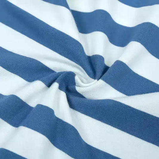 Preorder Kids Tales Cotton Striped Short Sets (Copy) Pink Poodle Designz