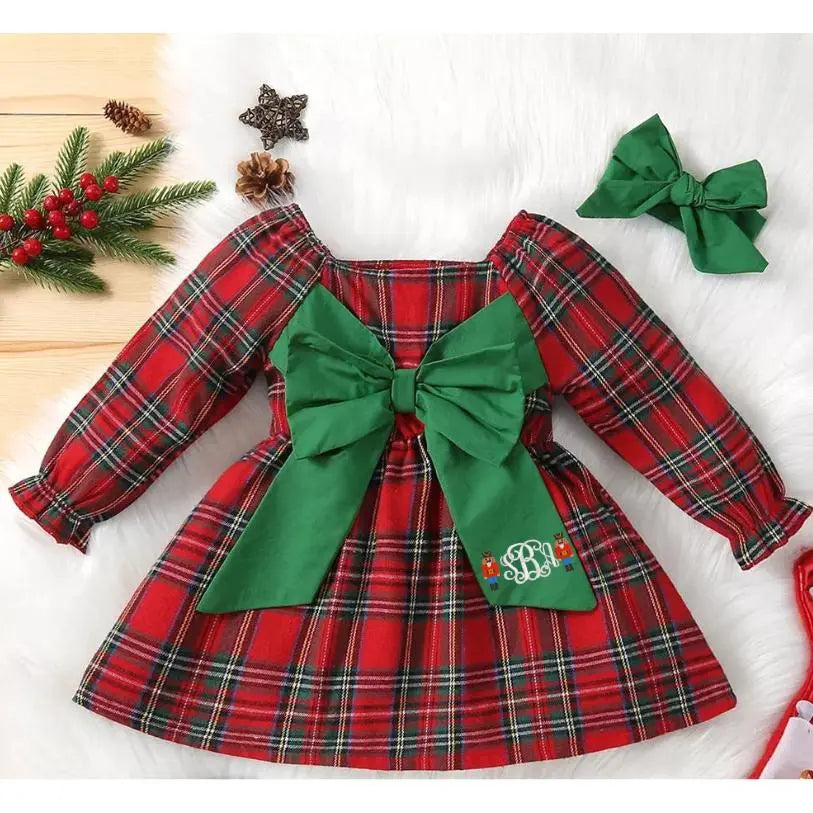 Christmas 2024 flannel dress