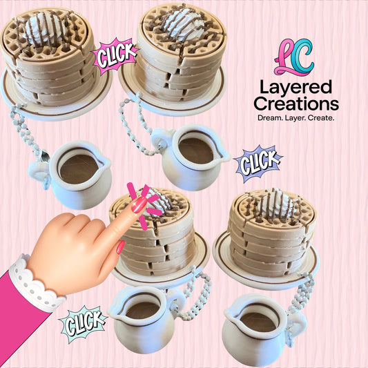 So Many Waffles!! Pink Poodle Designz