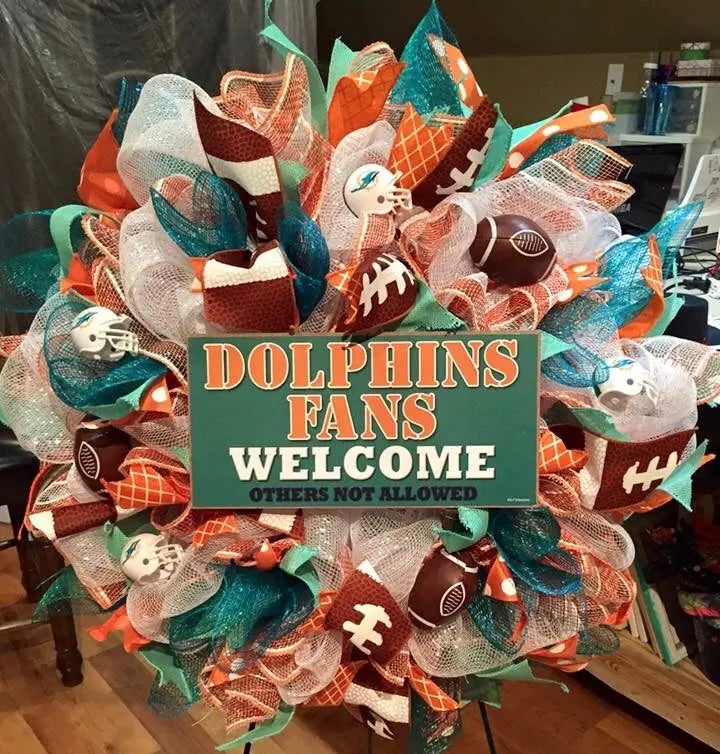 Sports Wreaths Pink Poodle Designz