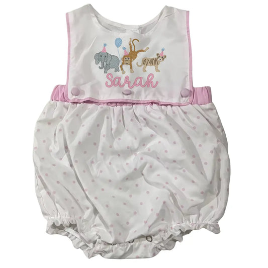 Swiss Dot Bubble Pink Poodle Designz