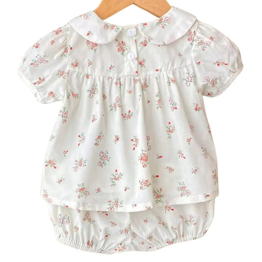 The Vintage Collection Rose 2PC Set Pink Poodle Designz