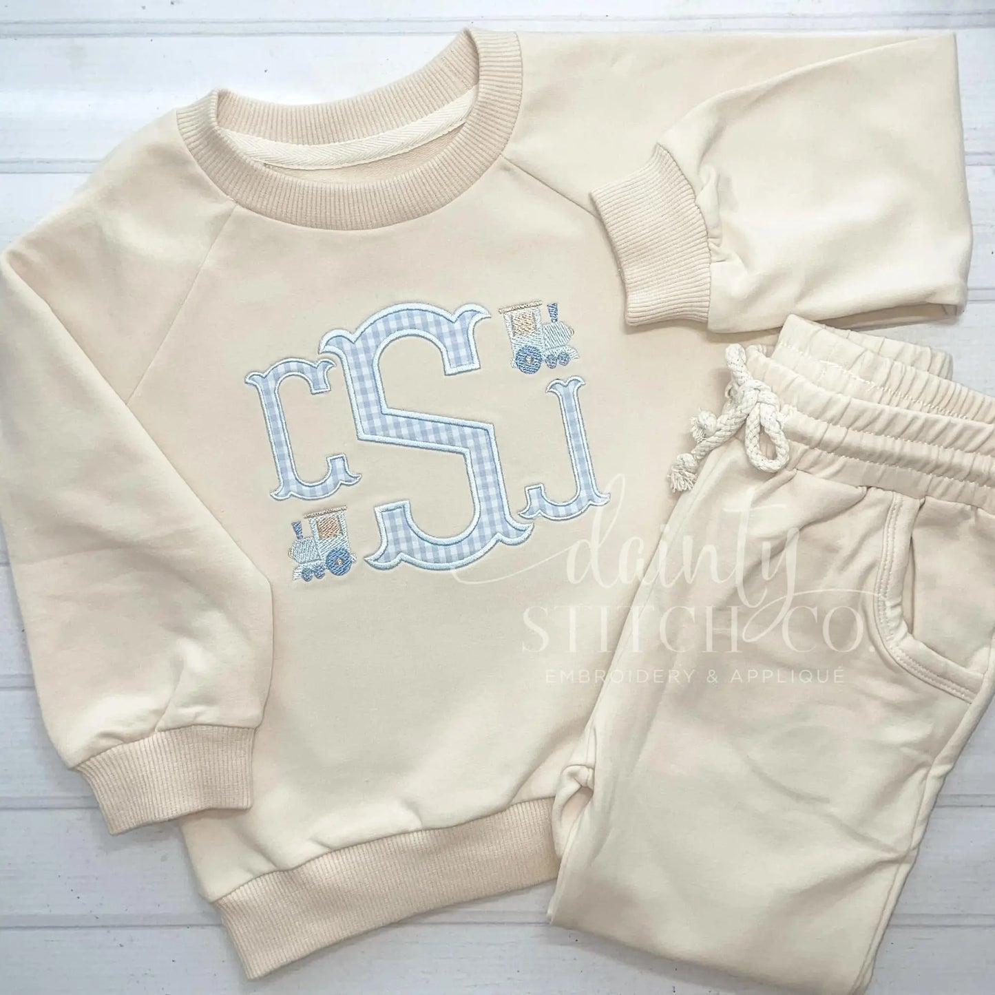 Unisex 2-Piece Set Jogger Pants Set Pink Poodle Designz