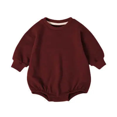 Unisex Long Sleeve French Terry Oversized Sweatshirt Bubble Pink Poodle Designz