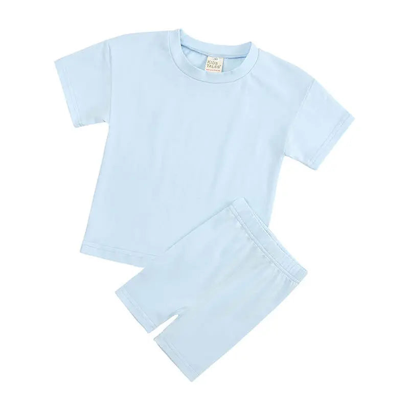 Wholesale Girls Cotton Short Sets Pink Poodle Designz