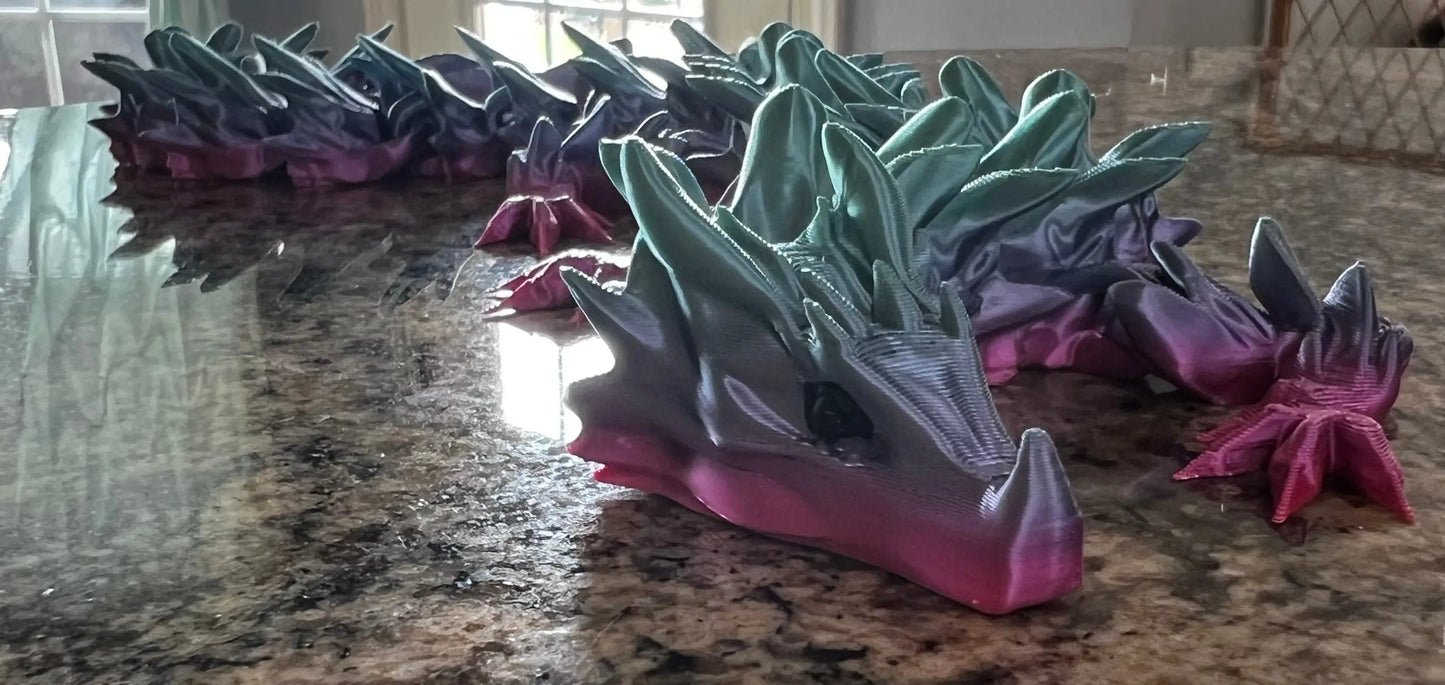 Winged Serpent Dragon (Copy) Pink Poodle Designz