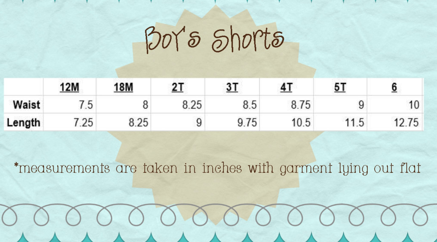 Boy's Knit Striped Shorts Blanks Boutique