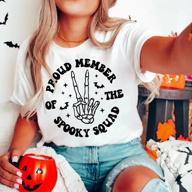 Fall/Halloween Short Sleeve Tees 2 Pink Poodle Designz