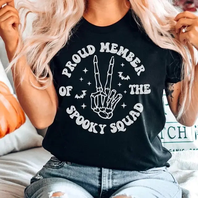 Fall/Halloween Short Sleeve Tees 2 Pink Poodle Designz