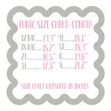 Girls Short Sleeve Aqua Tunic Top Sew Sweet Blanks