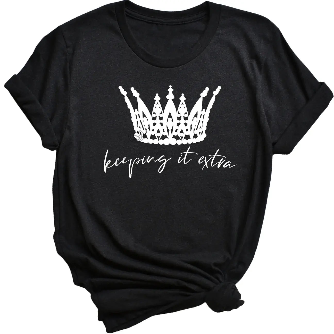 Keeping It Extra Short Sleeve Tee Pink Poodle Designz