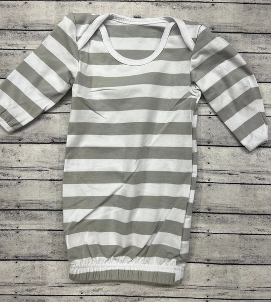 Long Sleeve Infant Boy's Gowns Pink Poodle Designz