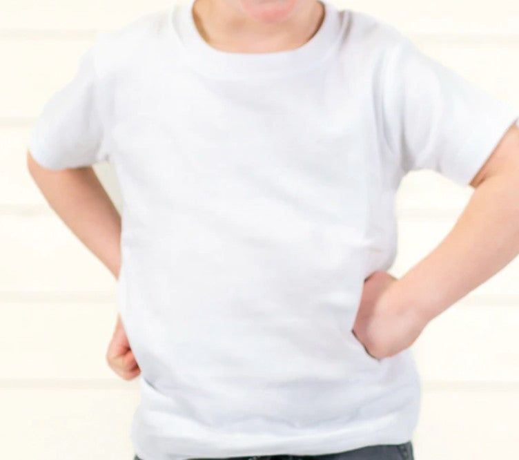 Monogrammed Boy's Short Sleeve Tee ARB Blanks