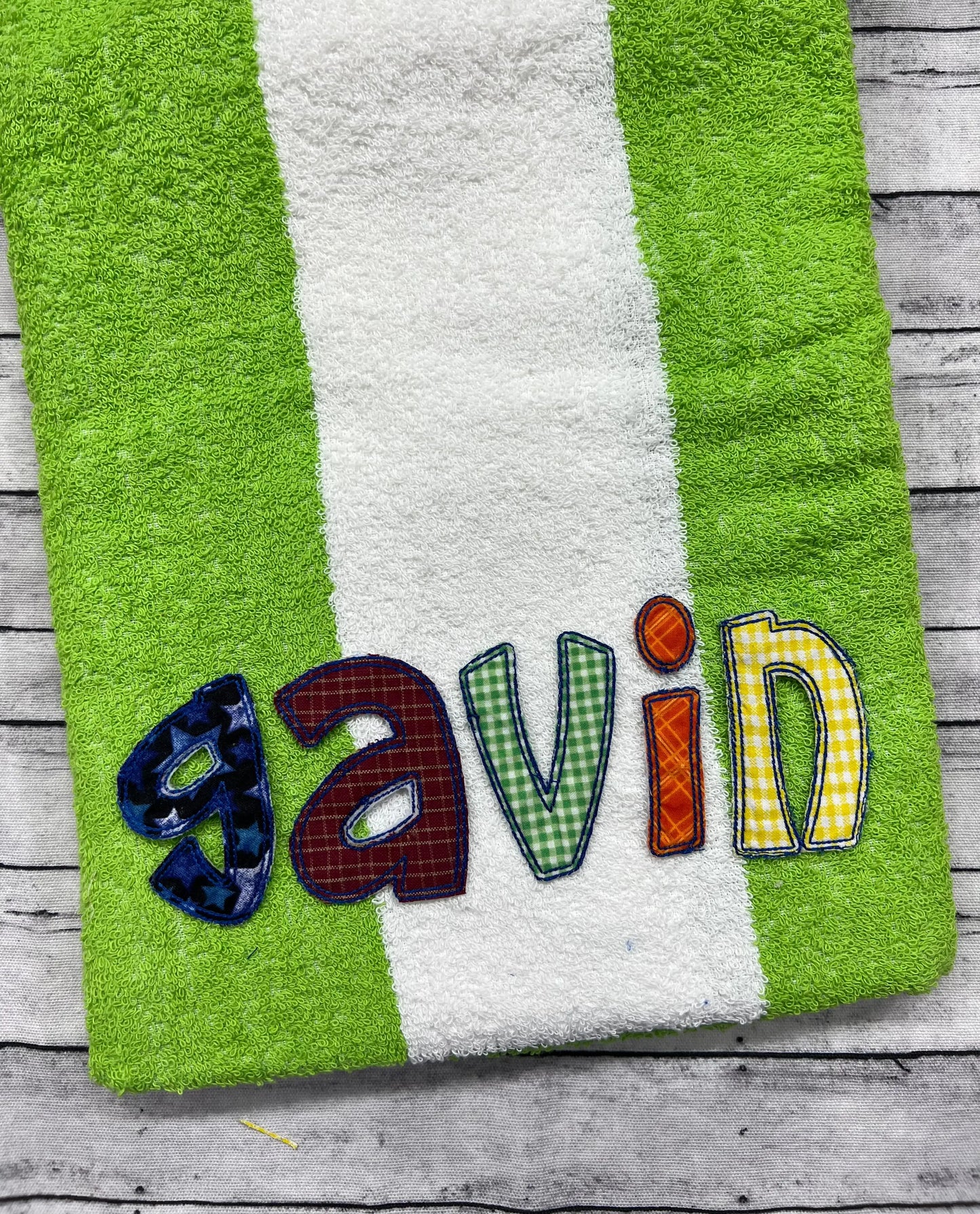 Monogrammed Cabana Terry Loop Beach Towels Walmart