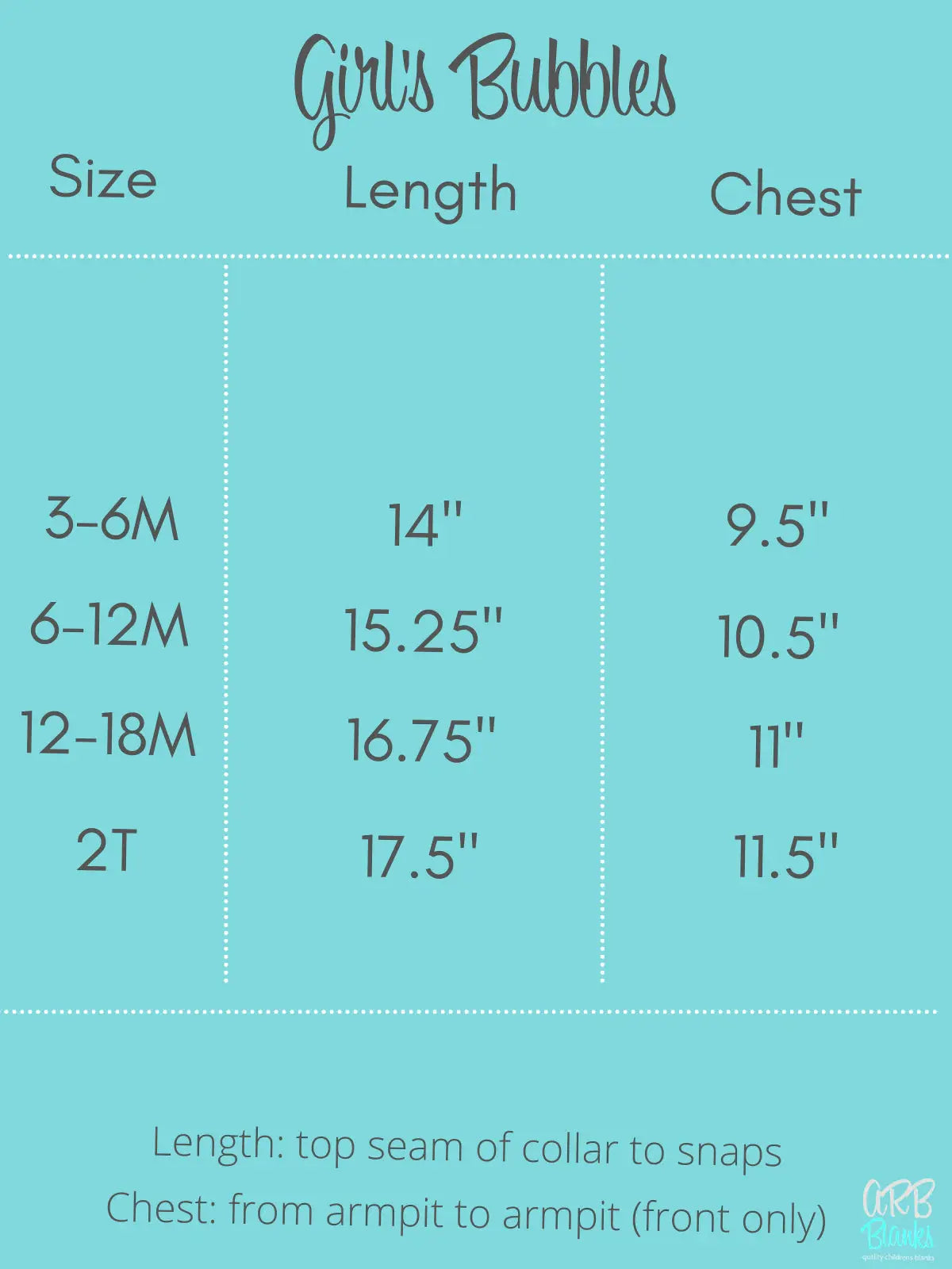 Monogrammed Girl's Angel Sleeve Bubbles ARB Blanks