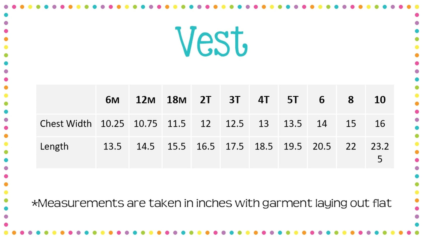 Monogrammed Seersucker Collared Vest LOVE THAT COTTON