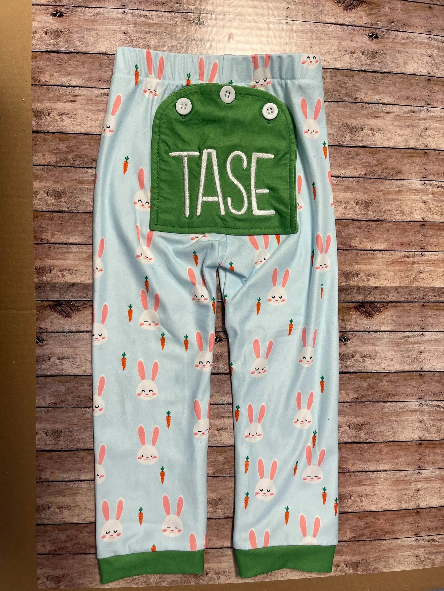 Sugarbee Blanks Unisex Easter Bunny - Buttflap Pajamas Sugarbee Blanks