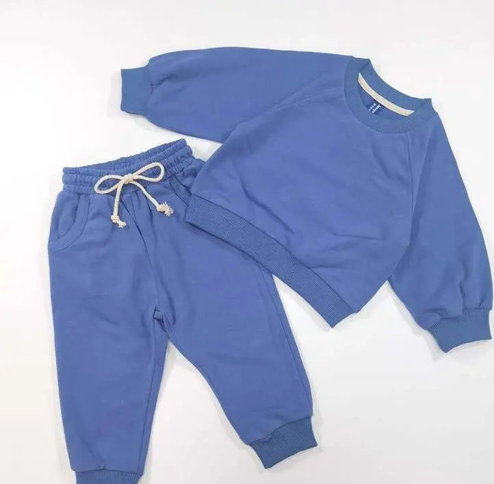 Unisex 2-Piece Set Hoodie Jogger Pants Set Pink Poodle Designz