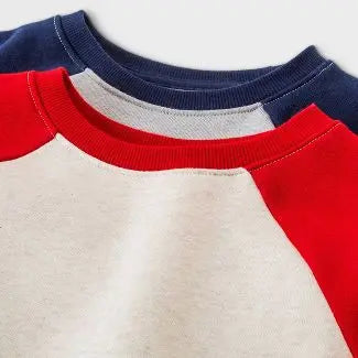 Wholesale Toddler Boys' Fleece Crew Neck Pullover Sweatshirt Cat And Jack