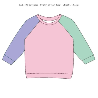 COLORBLOCK SWEATSHIRTS***CLOSING 11/13 Pink Poodle Designz