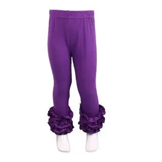 PREORDER Girls Ruffle Leggings- CLOSING 11/18 Pink Poodle Designz