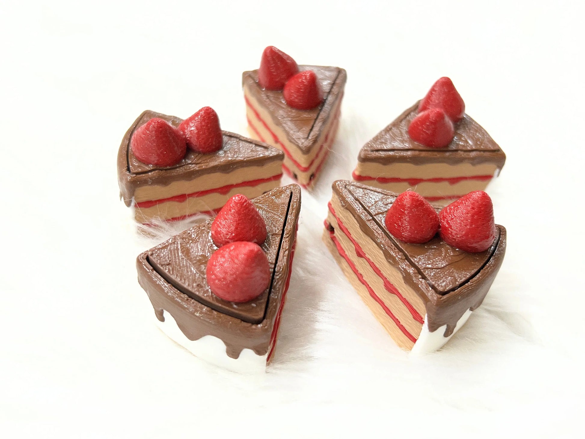 3D Cake Fidget Clicker (Clickify 3D) Pink Poodle Designz